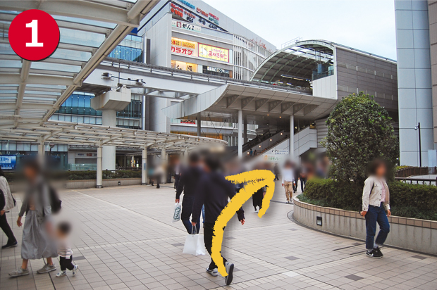 1,立川駅北口